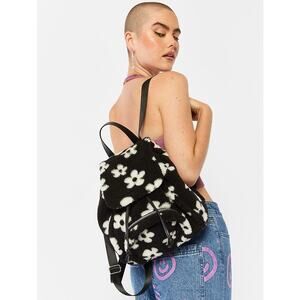 Skinny Dip London Women’s Scarlet Small Flower Borg Backpack